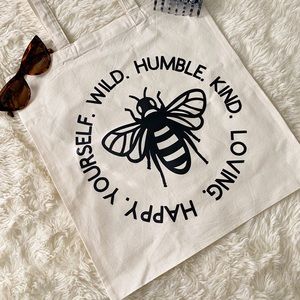 Bee Kind Summer Tote Bag